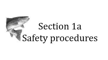 Section 1a Safety procedures